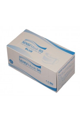 [BFE 95%] 日本版 SENSI Surgical Face Mask 95 外科口罩 (藍色)